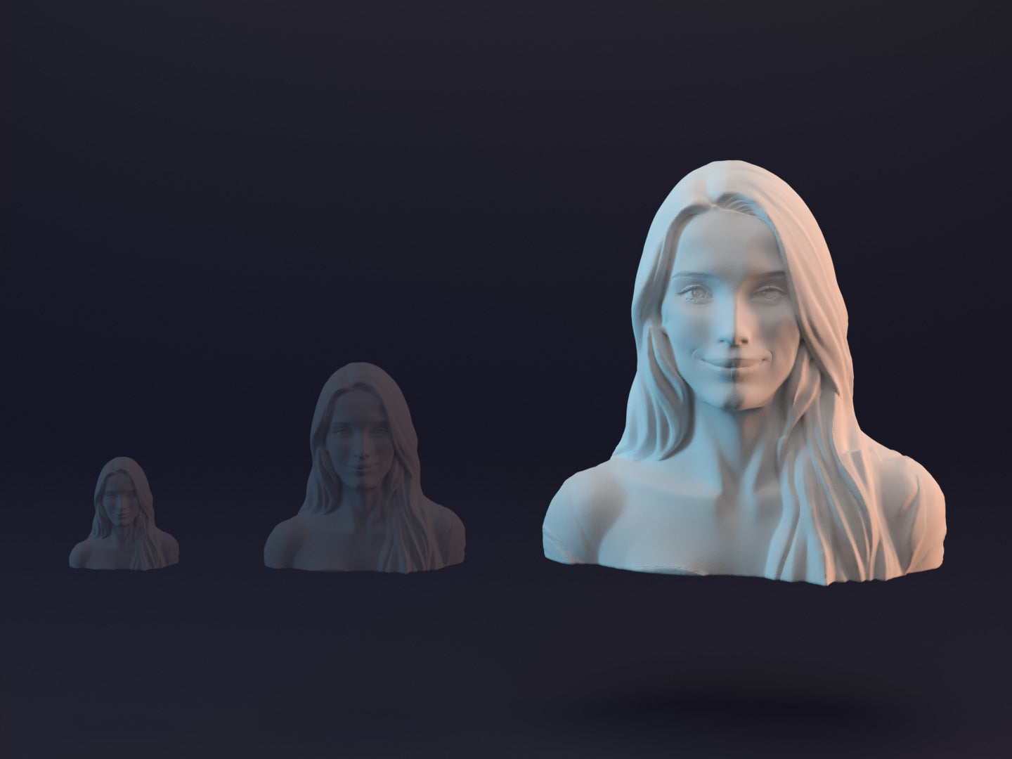 Original KREAVO 3D-Büste