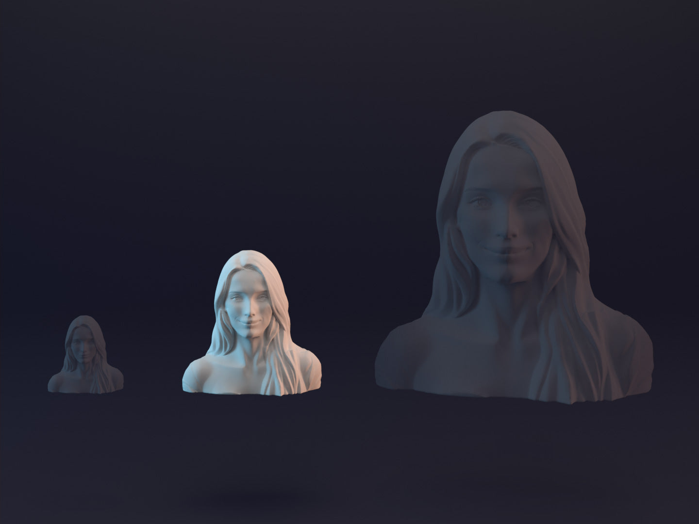 Original KREAVO 3D-Büste