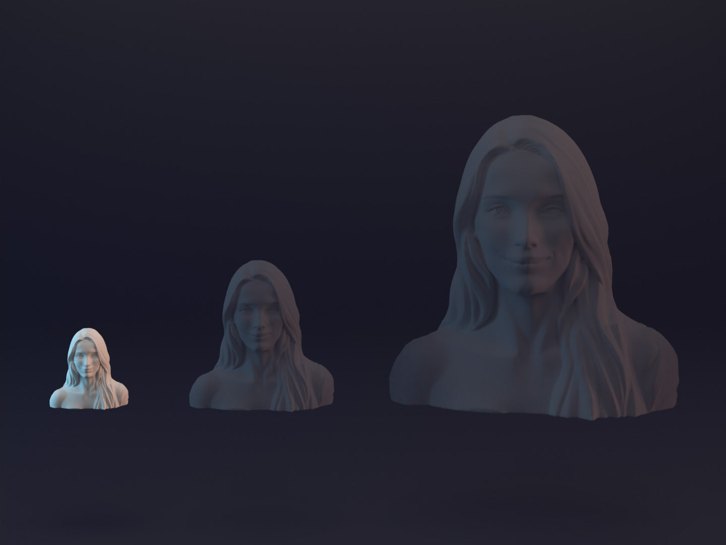 Original KREAVO 3D-Büste