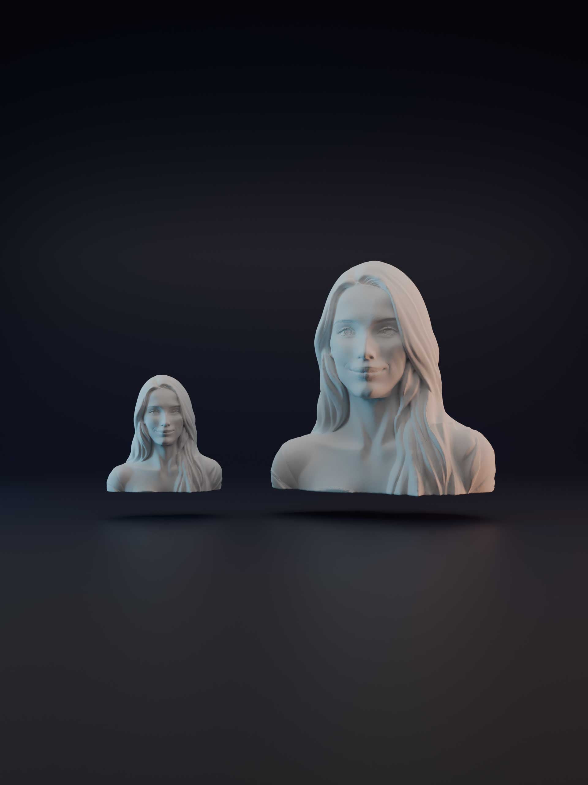 Original KREAVO 3D-Büste