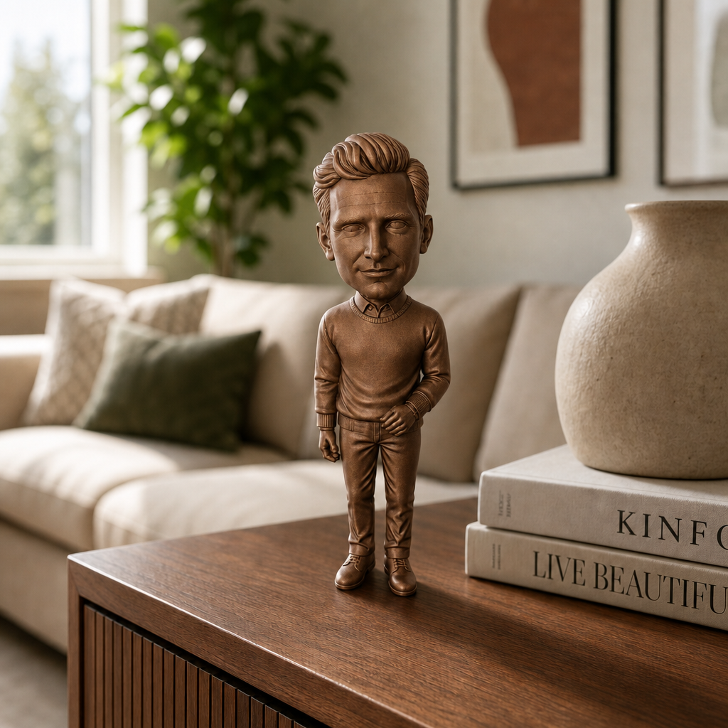 KREAVO 3D-Figur aus Foto – Bronze