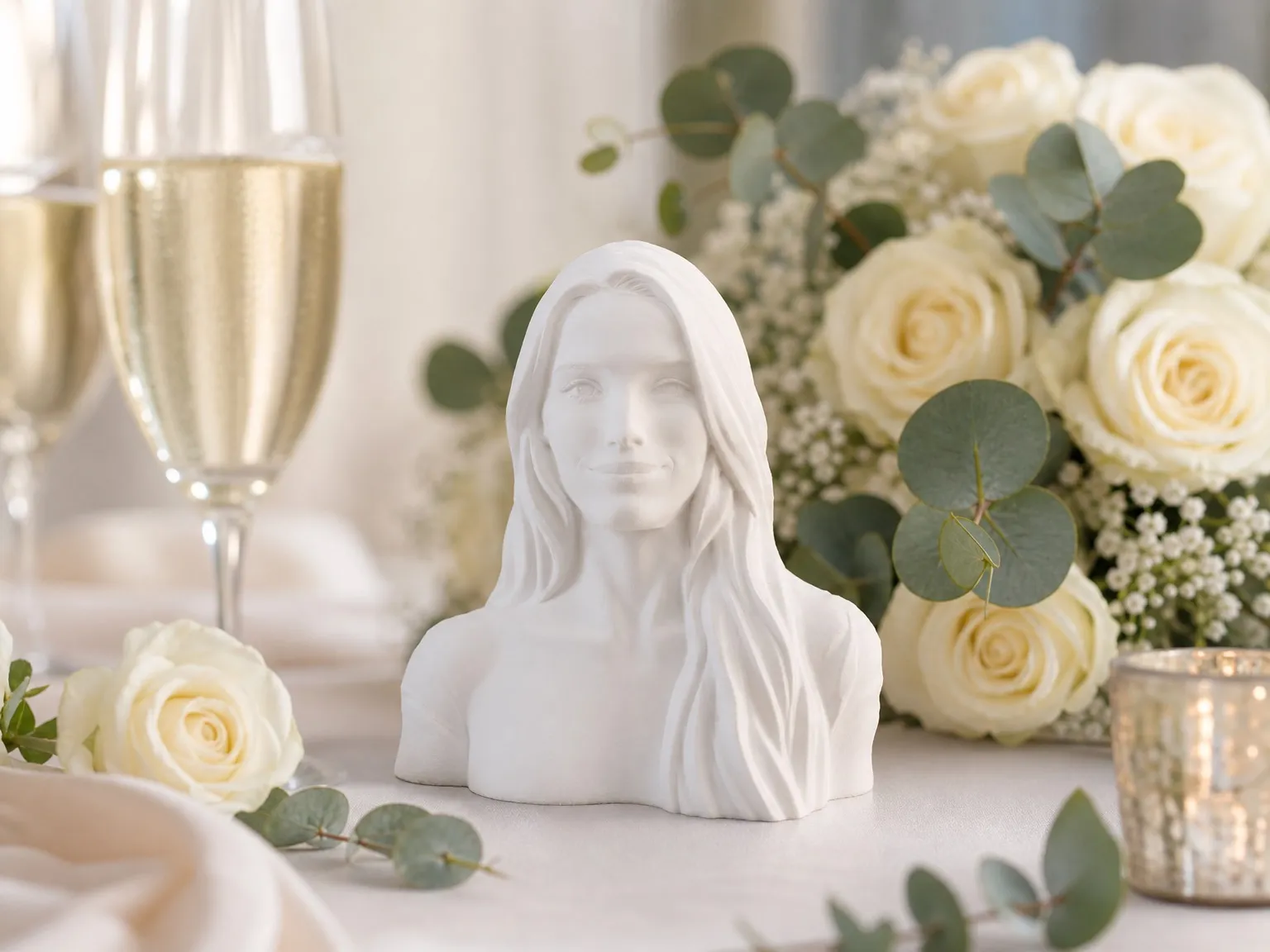 3D-Portrait als persönliches Geschenk zur Hochzeit oder zum Jahrestag