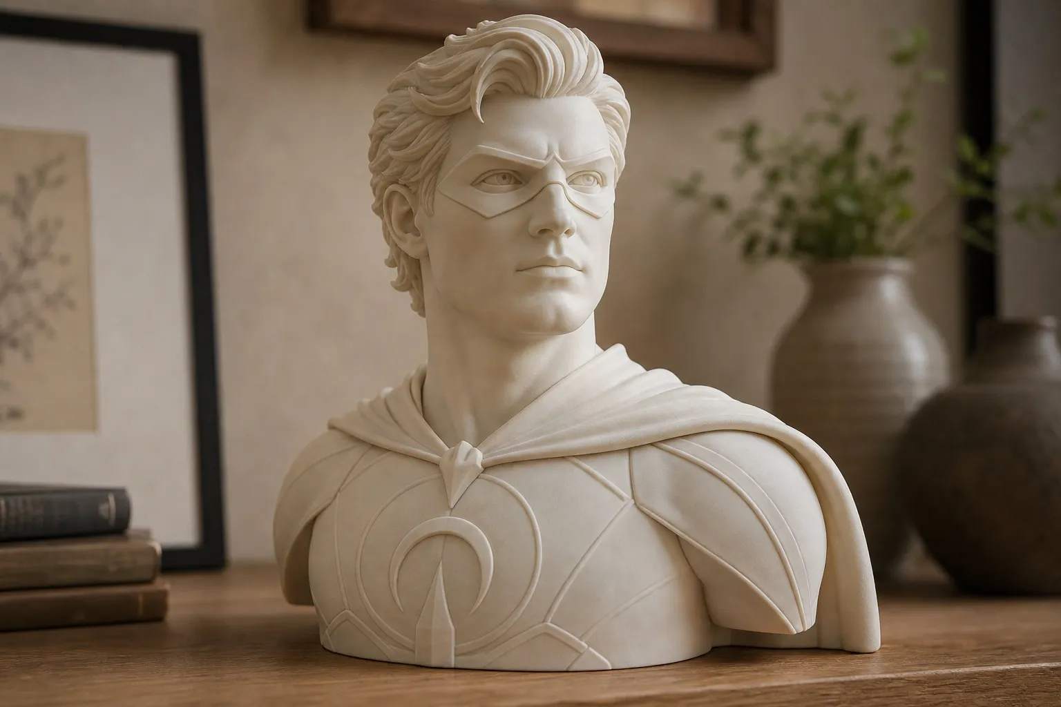 3D-Büste eines Lieblingshelden als persönliches Sammlerstück