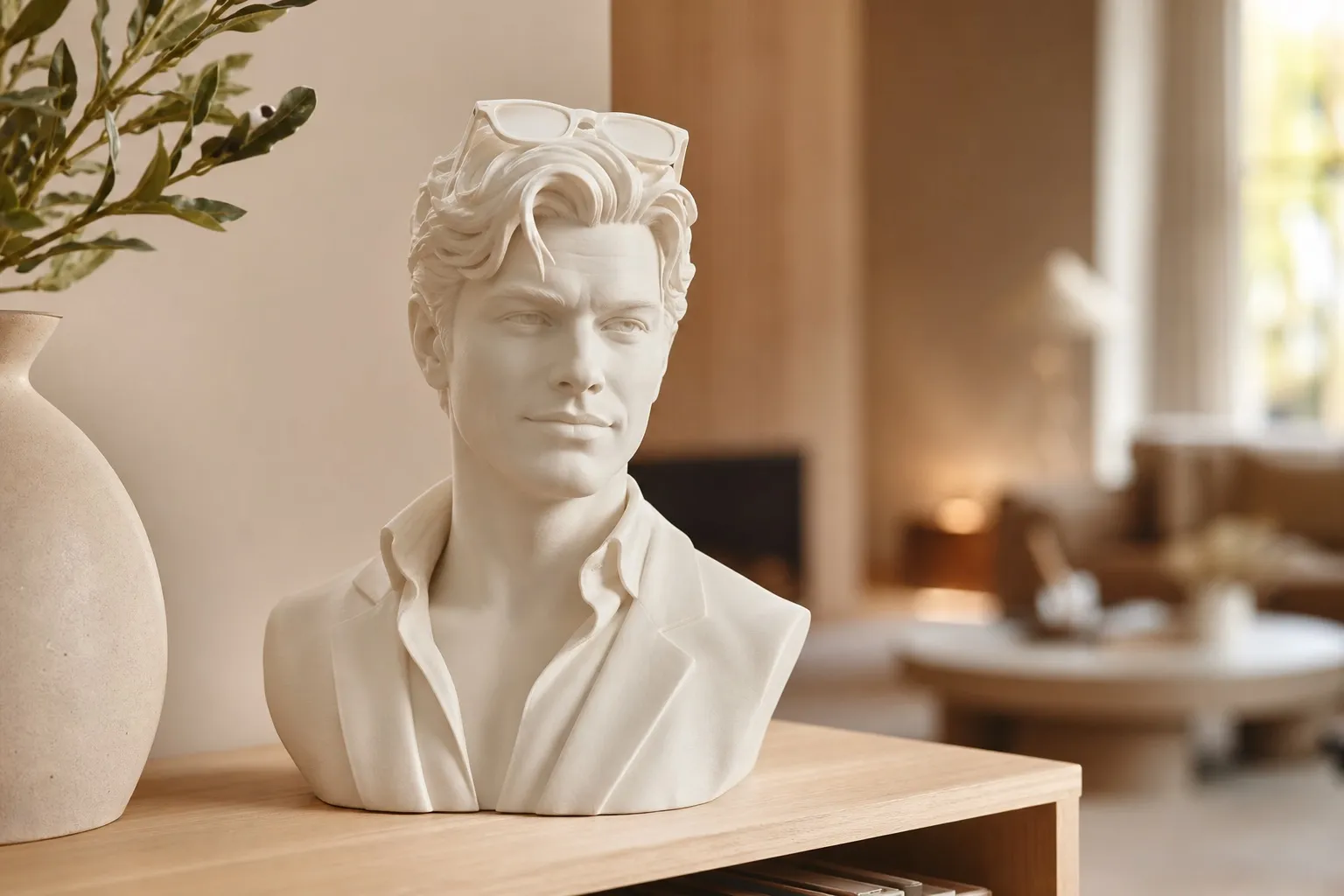 3D-Büste eines Lieblingspromis als individuelles Fan-Geschenk